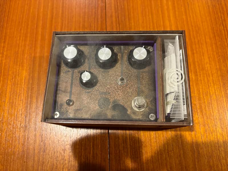 Spiral Electric FX Black Spiral Fuzz - SN006 - Oxidized - Nanolog N2 image 1