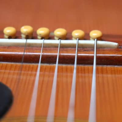 Vintage 1960's Japanese OM-18 000-18 Copy Selmer Laredo 80F c.1969 (made by Terada Factory MIJ) image 7