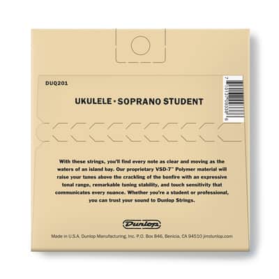Immagine Dunlop DUQ201 Corde per Ukulele Soprano Student-4/Set - 2