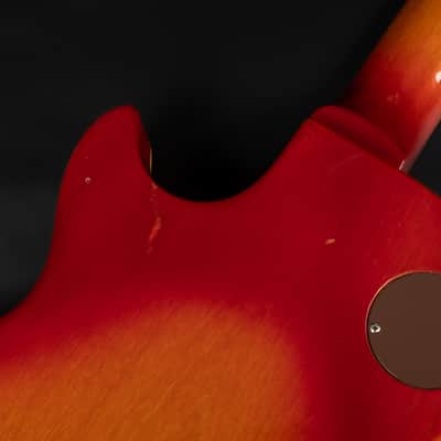 1973 Gibson Les Paul Deluxe - Cherry Sunburst | USA Vintage Kalamazoo Norlin Era Gibson Mini Humbucker Pickups Collector's Condition 4.05kg | OHSC image 21