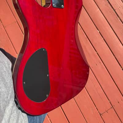 G&L ASAT Deluxe Cherry Sunburst 2000’s - Cherry Sunburst image 10