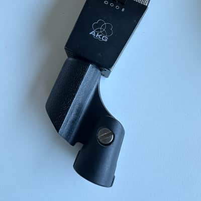 AKG C414 B ULS Large Diaphragm Multipattern Condenser Microphone 1980s - Black image 7