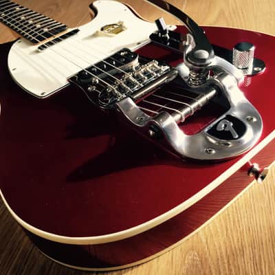 Fender Telecaster 1962 Reissue w/ Factory Bigsby 2007 Old Candy Apple Red image 7