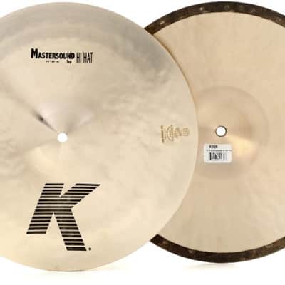 Zildjian 14 inch K Zildjian Mastersound Hi-hat Cymbals image 2