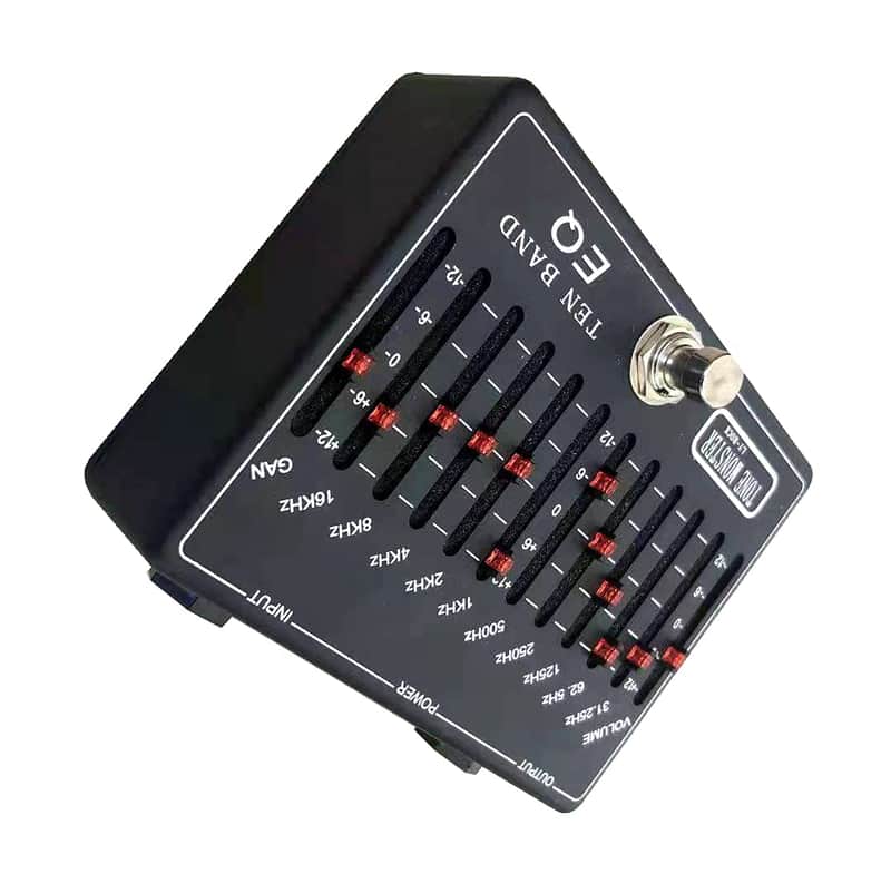 ly rock Ten Band EQ Equalizer Pedal True Bypass,price include the