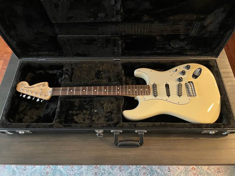 Fender Ritchie Blackmore Stratocaster - MIM 2022 - Olympic White image 1