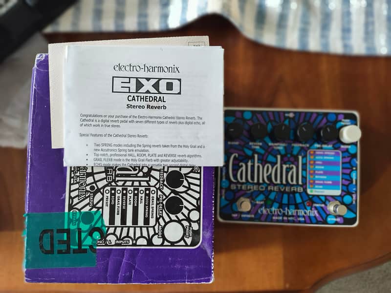 Electro-Harmonix Cathedral Stereo Reverb | Reverb
