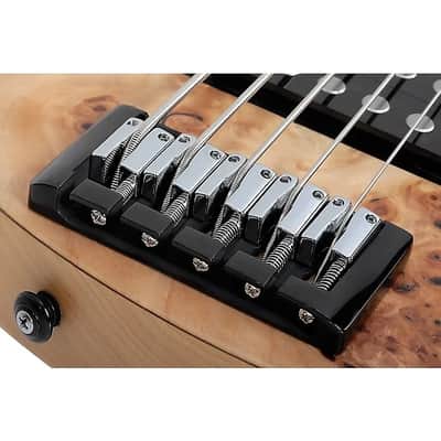 Mint Schecter Reaper-5 Electric Bass 5-String - Natural Satin image 7