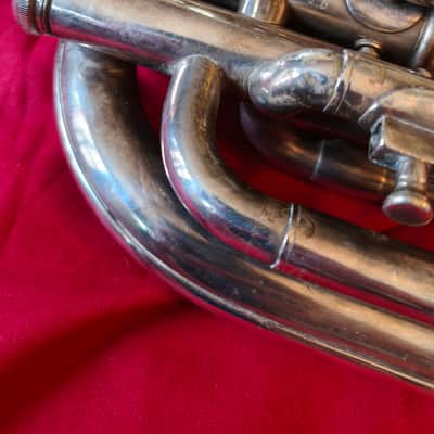 Besson Prototype Class A Euphonium / Saxhorn Early 20th century - Silver image 17