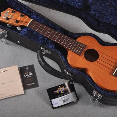 2016 100th Anniversary Kamaka Soprano Ukulele HF-1 Hawaiian Koa Uke - Made in Hawaii image 1