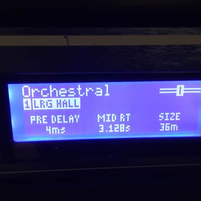 Lexicon MX400 Dual Stereo / Surround Reverb Effects Processor 2010s - Blue image 7