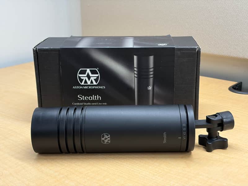 Aston Stealth Dynamic 4-Voice Cardioid Broadcast Microphone image 1