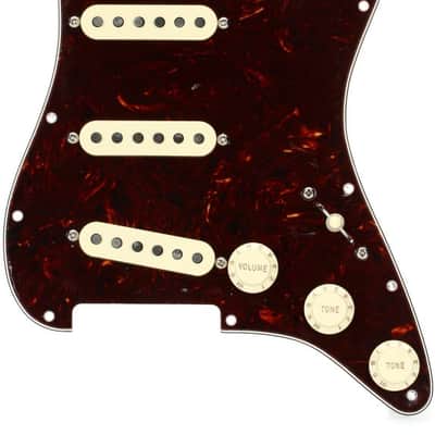 Fender Tex-Mex SSS Pre-wired Stratocaster Pickguard - Tortoise Shell image 1