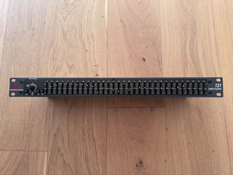 dbx 131s Single 31-Band Graphic EQ 2010s - Silver image 1