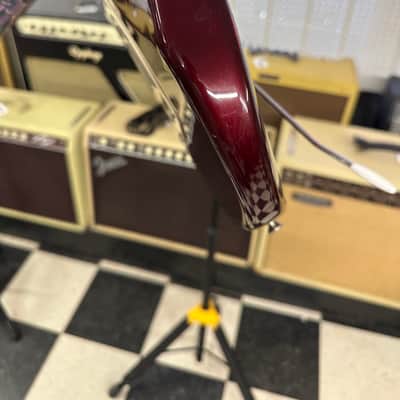 Fender MIM Standard Stratocaster with Maple Fretboard 2001 Midnight Wine image 15