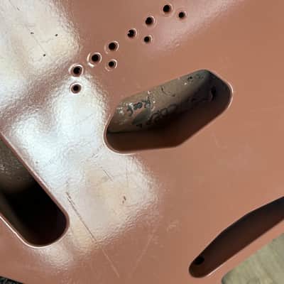 G&L Fullerton ASAT guitar body Coral Reef Alder USA image 4