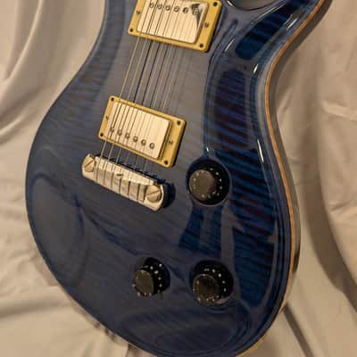 PRS Custom 22 2008 - Whale Blue 10 Top image 6