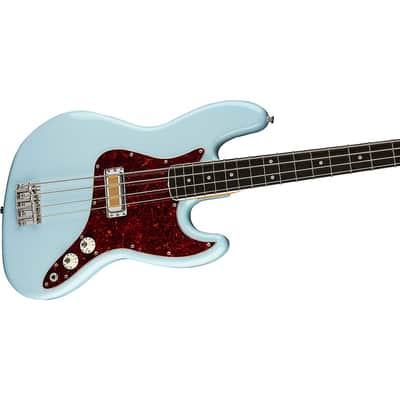 Fender Gold Foil Jazz Bass Guitar Regular Sonic Blue image 6