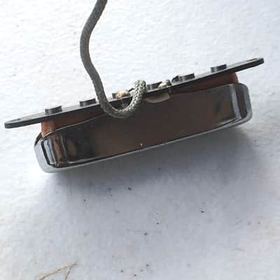 1970s Vintage Fender Fullerton Tele Neck Pickup USA Made Black Bobbin Telecaster image 8