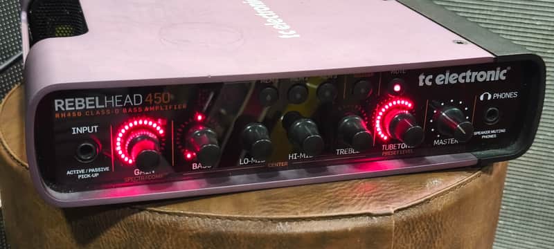 TC Electronic RH450 450w Bass Amp Head 2010s - Black image 1
