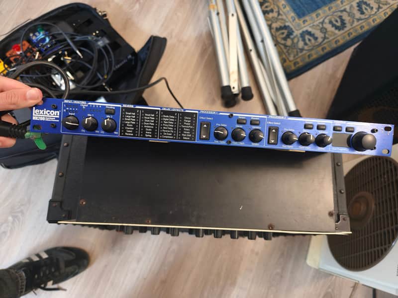 Lexicon MX200 Dual Reverb Effects Processor 2010s - Black imagen 1