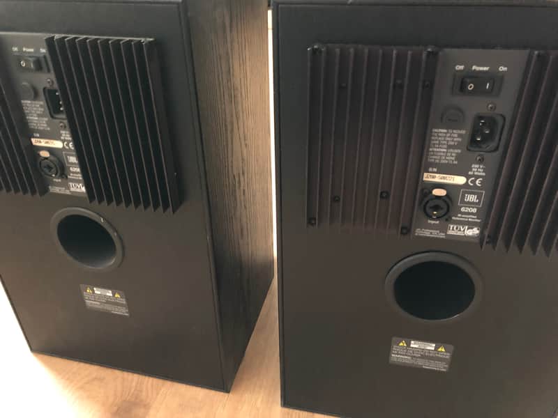 JBL 6208 Bi-Amplified Active Studio Monitor (Pair / Warranty) | Reverb
