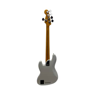 2024 Fender American Ultra II Jazz Bass V - Avalanche image 4