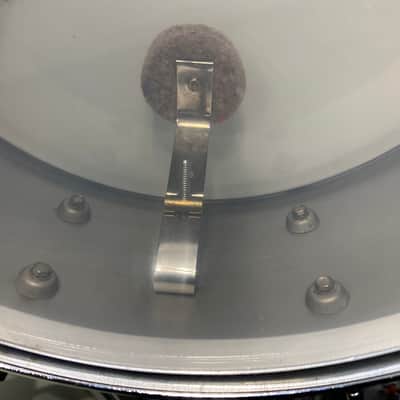 Slingerland -  5x14" Gene Krupa Sound King Snare Drum, 10 Lugs, Trick Strainer, 1970s Chrome over Brass image 23