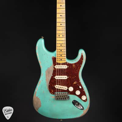 Fender Custom Shop Masterbuilt 1969 Stratocaster Relic - Sea Foam Green image 3