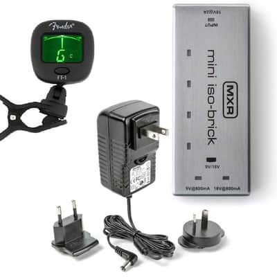MXR M239 MINI ISO-BRICK Power Supply 4-9V Outputs & 1 Switchable 9V/18V Output & ADAPTER ( TUNER ) image 1