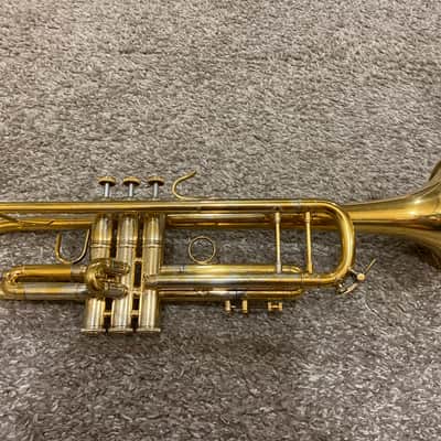 1992 Bach Stradivarius 18037 Bb Trumpet – Rare Gold Plate over Silver – ML Bore image 4