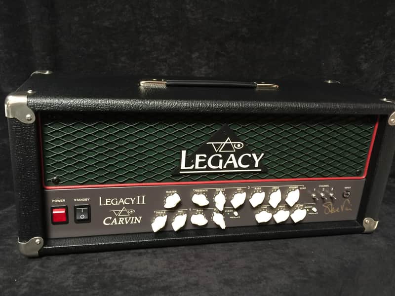 Carvin Legacy II Model VL2100 Steve Vai Signature 3-Channel 100-Watt Guitar Amp Head image 2