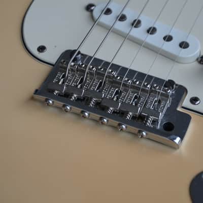 Fender American Standard Stratocaster made in USA 2008*all original/one owner*very fine guitar that sounds/plays/looks really great*nicely aged olympic white*frets are 100%* image 15