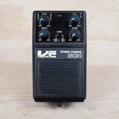VestaFire SCH Stereo Chorus Black 1980s Vintage Made in Japan MIJ image 6