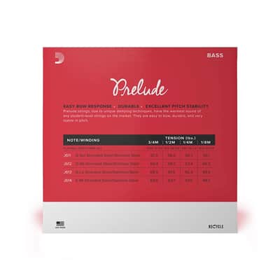 Bass Prelude Set 1/4 Scale & Medium Tension image 2