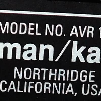 Harman Kardon AVR 135 home theater surround receiver image 8