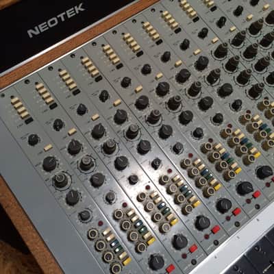 Vintage analog Neotek Series 1 16 x 8 x 2 recording console 1980 mixing image 9