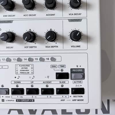 Abstrakt Instruments Avalon Analog Bassline Synth - White image 5