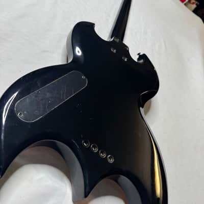 Brownsville New York Bat Electric Bass Guitar 2000s - Hot Rod Flame Graphic image 18