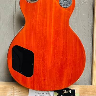 Gibson Les Paul Studio without Fretboard Binding 2019 - 2024 - Tangerine Burst image 6