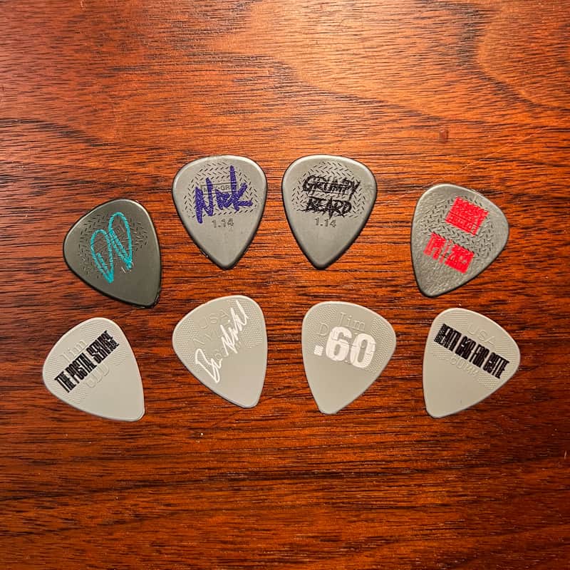 Ben Gibbard/Death Cab For Cutie/The Postal Service 2024 Tour Guitar Picks image 1