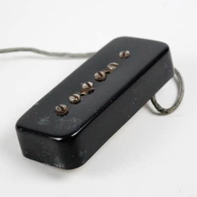 1977 Vintage Gibson Les Paul P-90 Soapbar Bridge Pickup SG Special Junior Goldtop 8.15K 1970s USA image 2