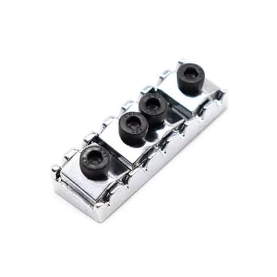 Floyd Rose 7 String Guitar Top mount Design 48mm Locking Nut Chrome for Floyd Rose String System image 2