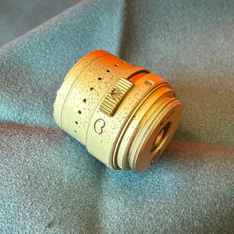 Schoeps M934 Microphone capsule c 1960 - Nickel cardioid Omni switching m221b original vintage image 1