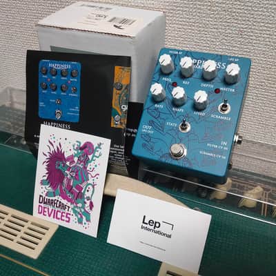 Dwarfcraft Devices Happiness Multi-Mode Filter 2010s w/ Original Box Made in USA Guitar Bass Effects Pedal Mint image 1