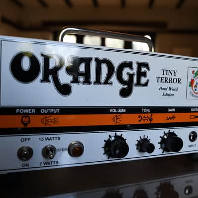 Orange TTHW15H Tiny Terror Hard-Wired Edition 15-Watt Guitar Amp Head 2009 - White image 2