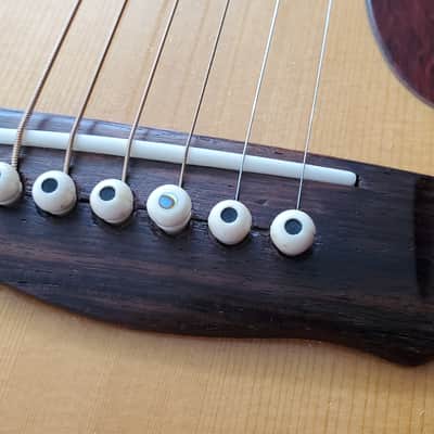 1975 Vintage Takamine F-365MS Jumbo Acoustic Guitar - Solid Spruce/Maple image 9