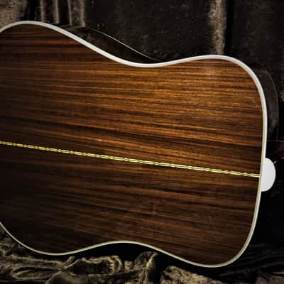 Guild D-55 2013 Sunburst New Hartford Built Guild Acoustic D55 Very Good Condition Dreadnought image 11