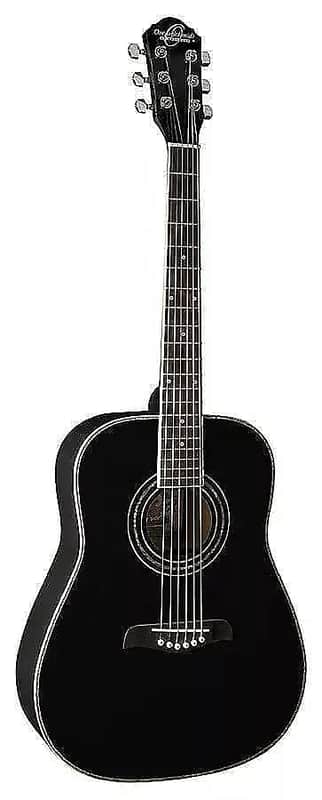 Oscar Schmidt OG1B Dreadnought Mahogany Neck 3/4 Size 6-String Acoustic Guitar image 1