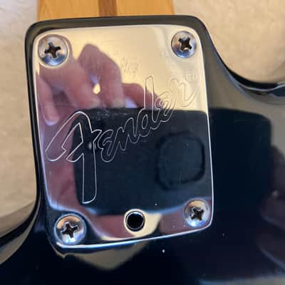 Fender American Standard Deluxe Stratocaster 1988 - Black image 8